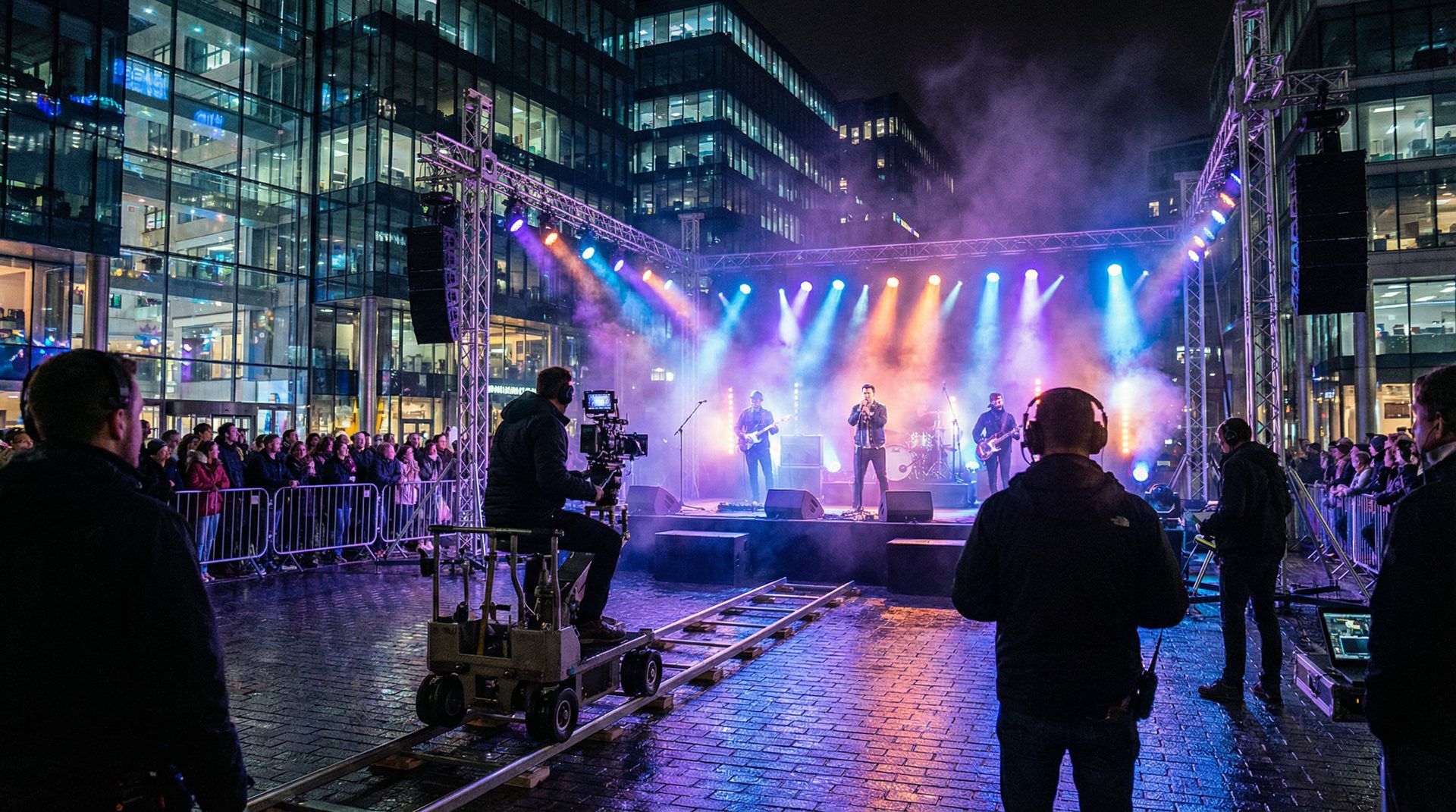 日剧《丈夫出差回来晚了》MV拍摄现场